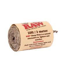 RAW | Hemp Wick 10 ft 3 meter product photo