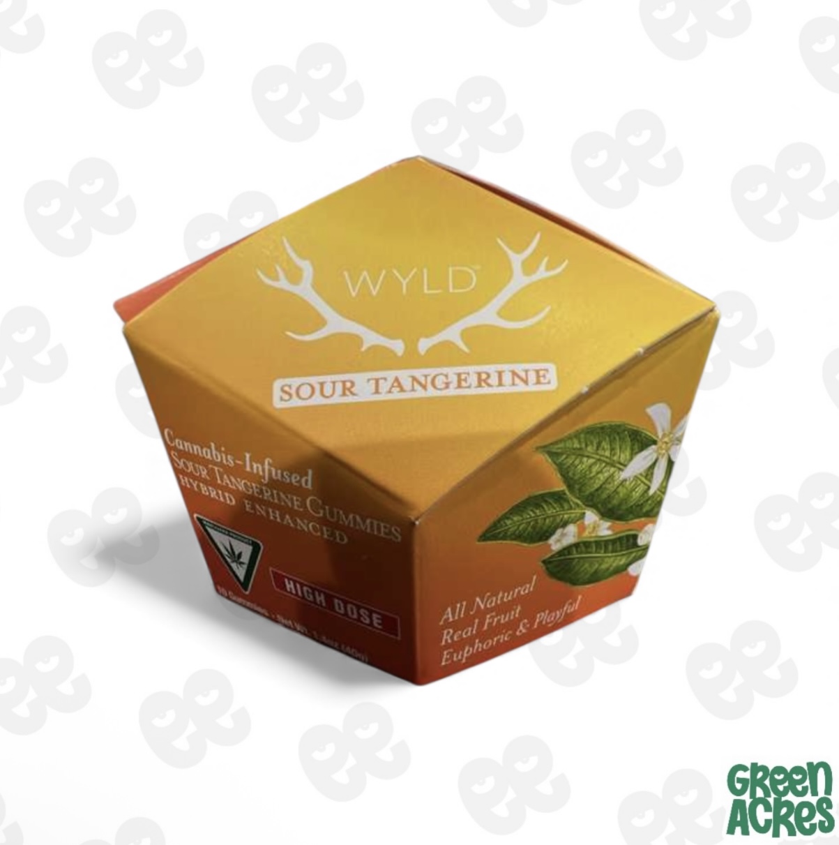 WYLD: Tangerine 200MG Gummies (H)