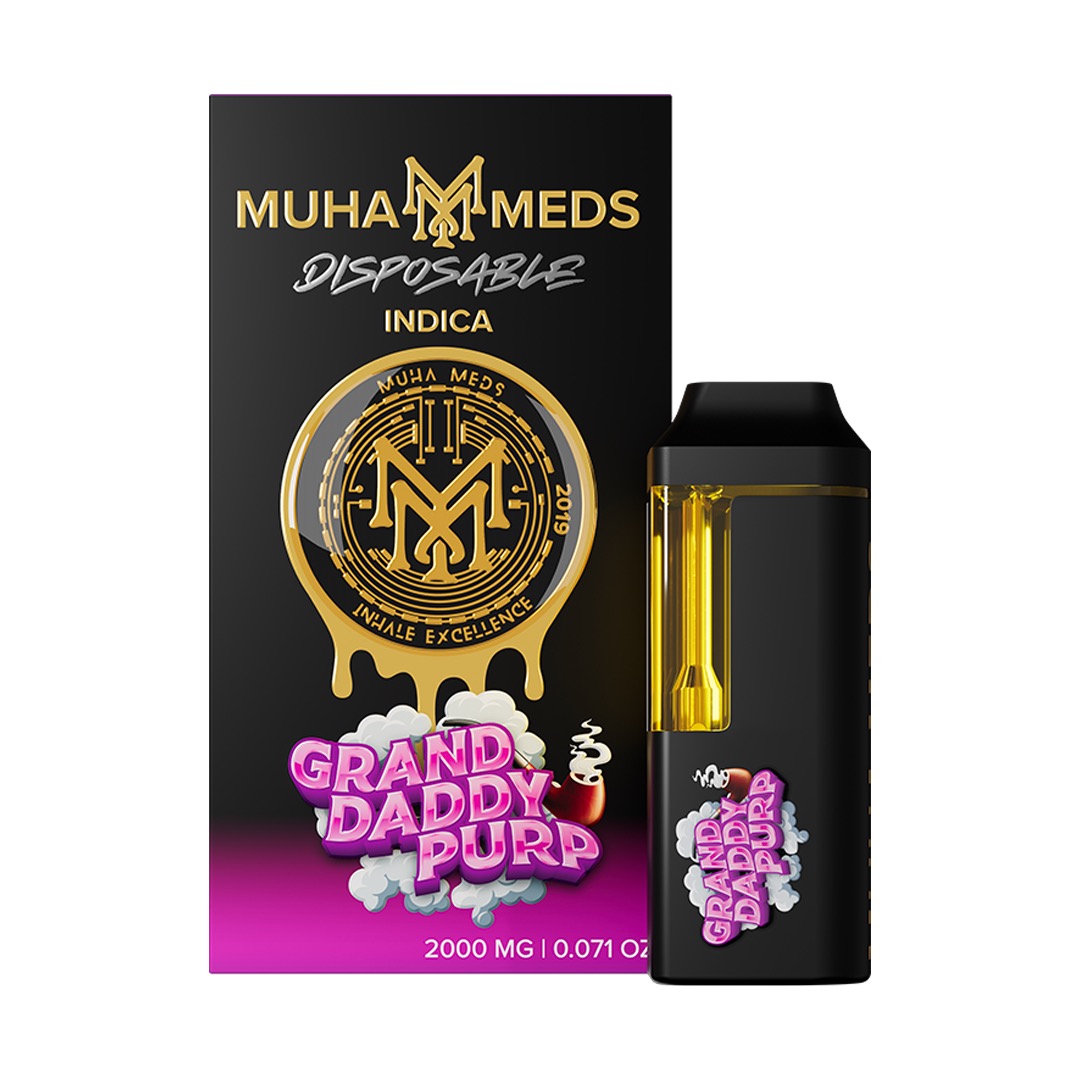 Muha Meds Disposable Vape | Grand Daddy Purp