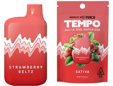 Tempo Strawberry Beltz All In One Sativa Vape