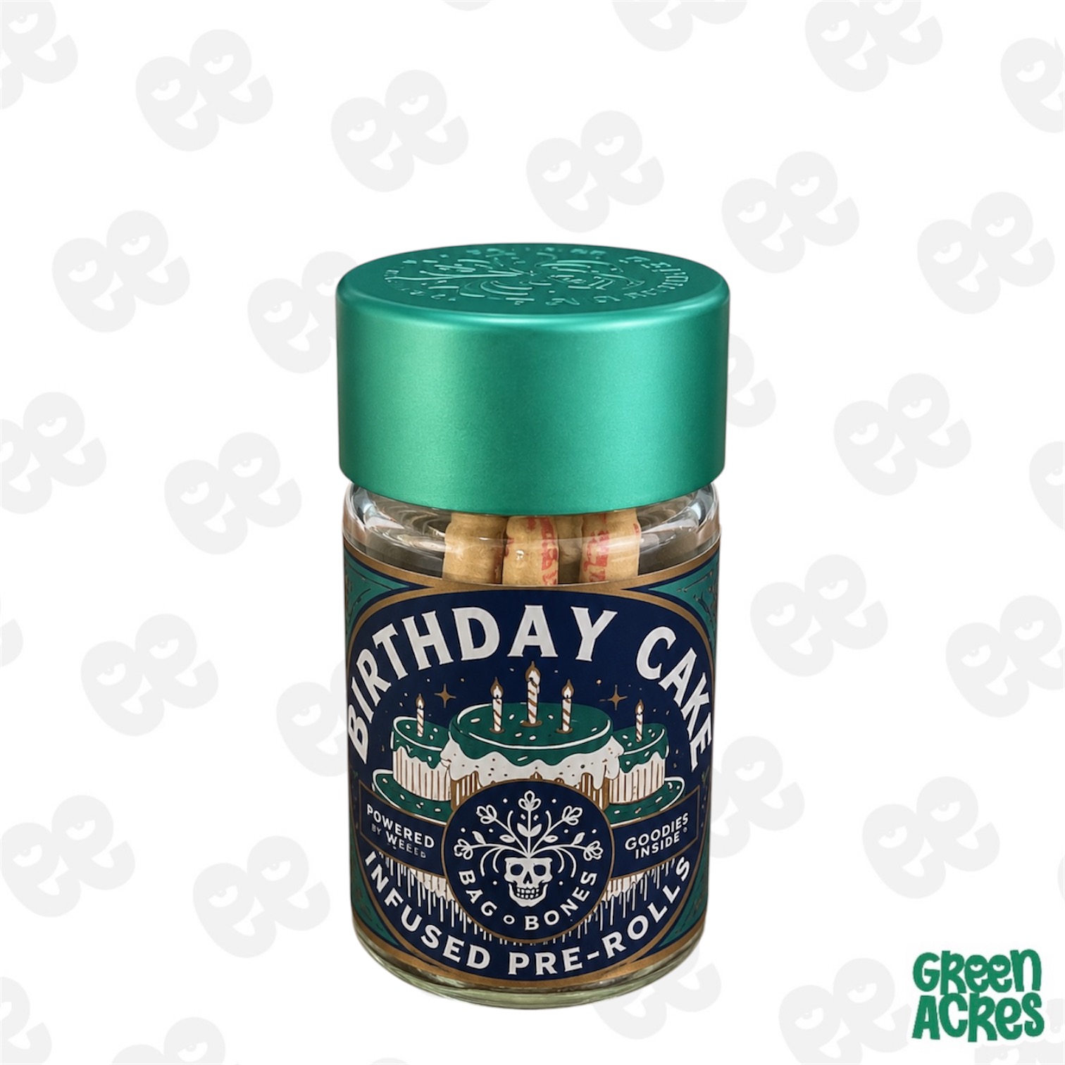 Bag Of Bones: Birthday Cake Infused 5 Pack Prerolls