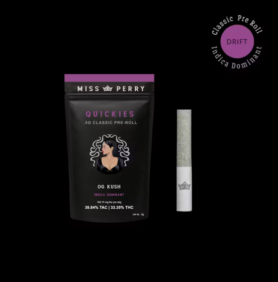 Miss Perry Quickies OG Kush Preroll