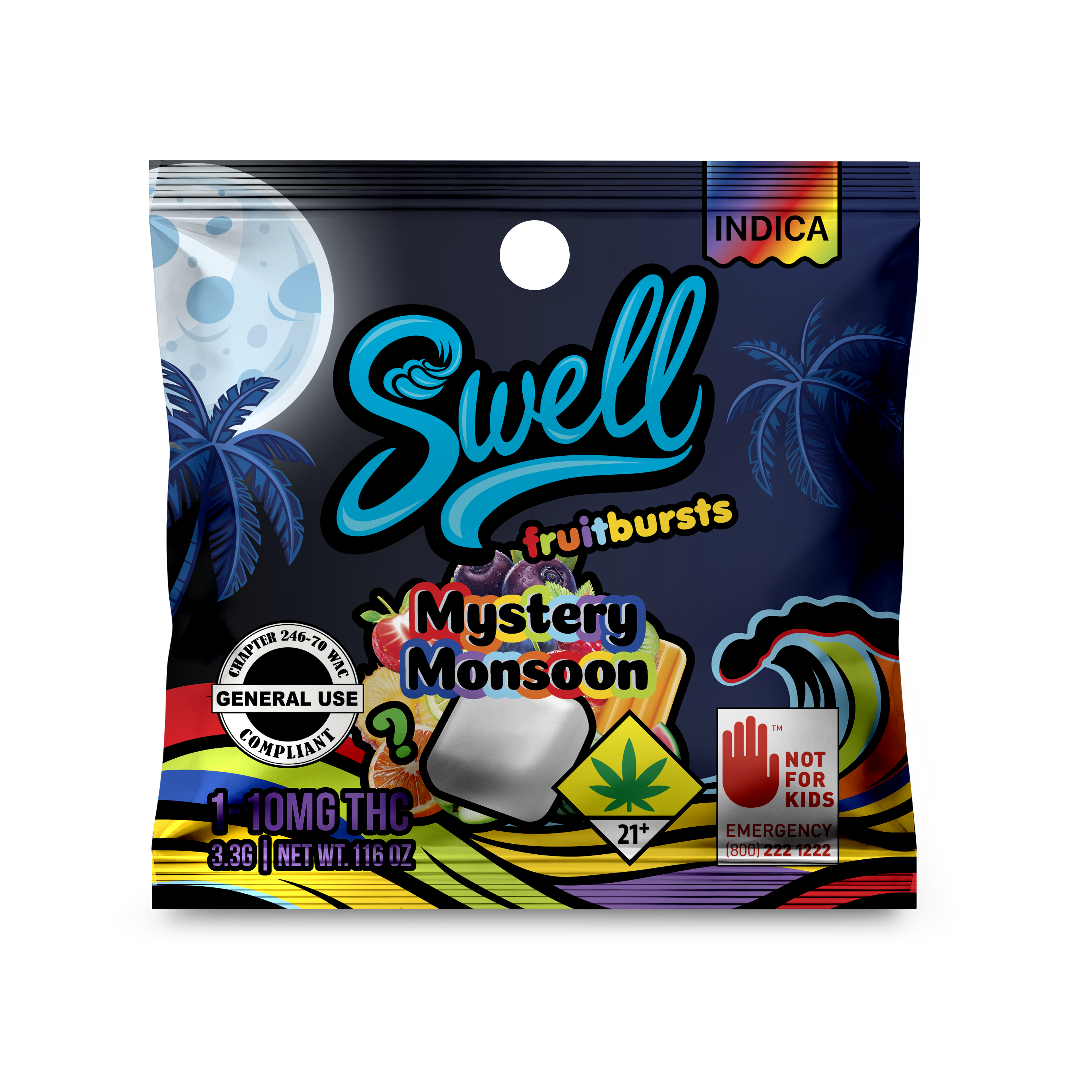 Mystery Monsoon Indica FruitBursts Solo Pack