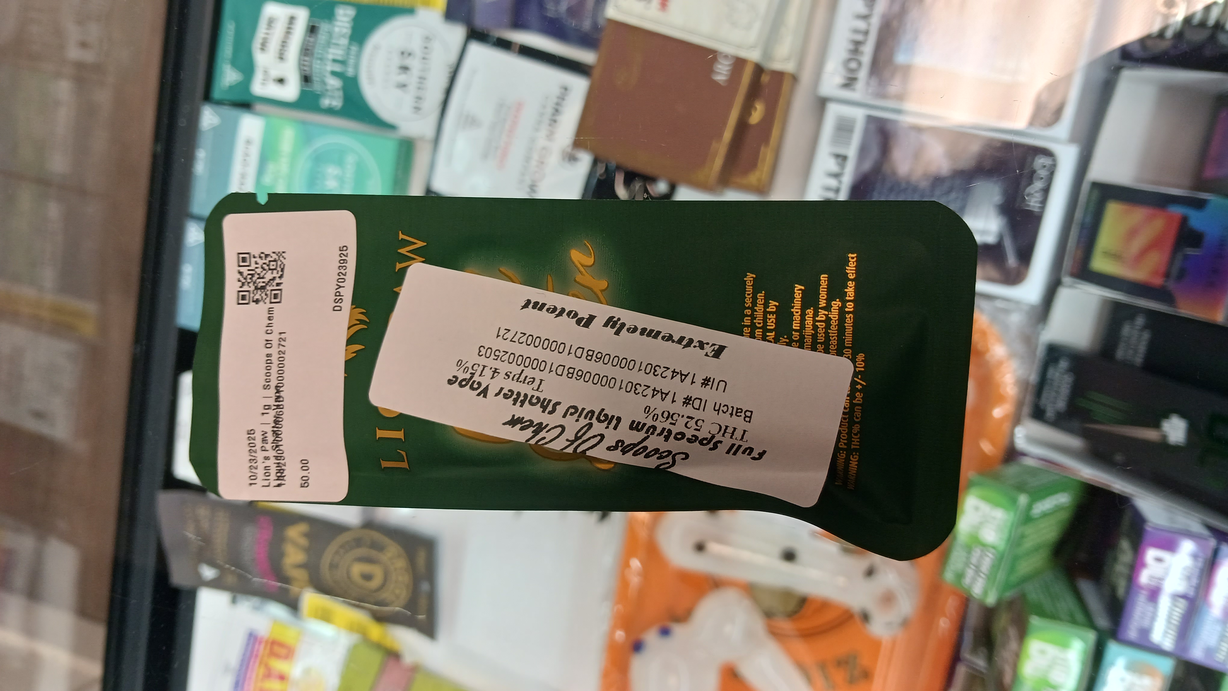 Scoops Of Chem Liquid Shatter