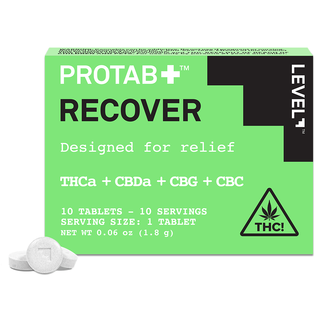 Level Protab+ - Recover 10pk - Tablets - 100mg