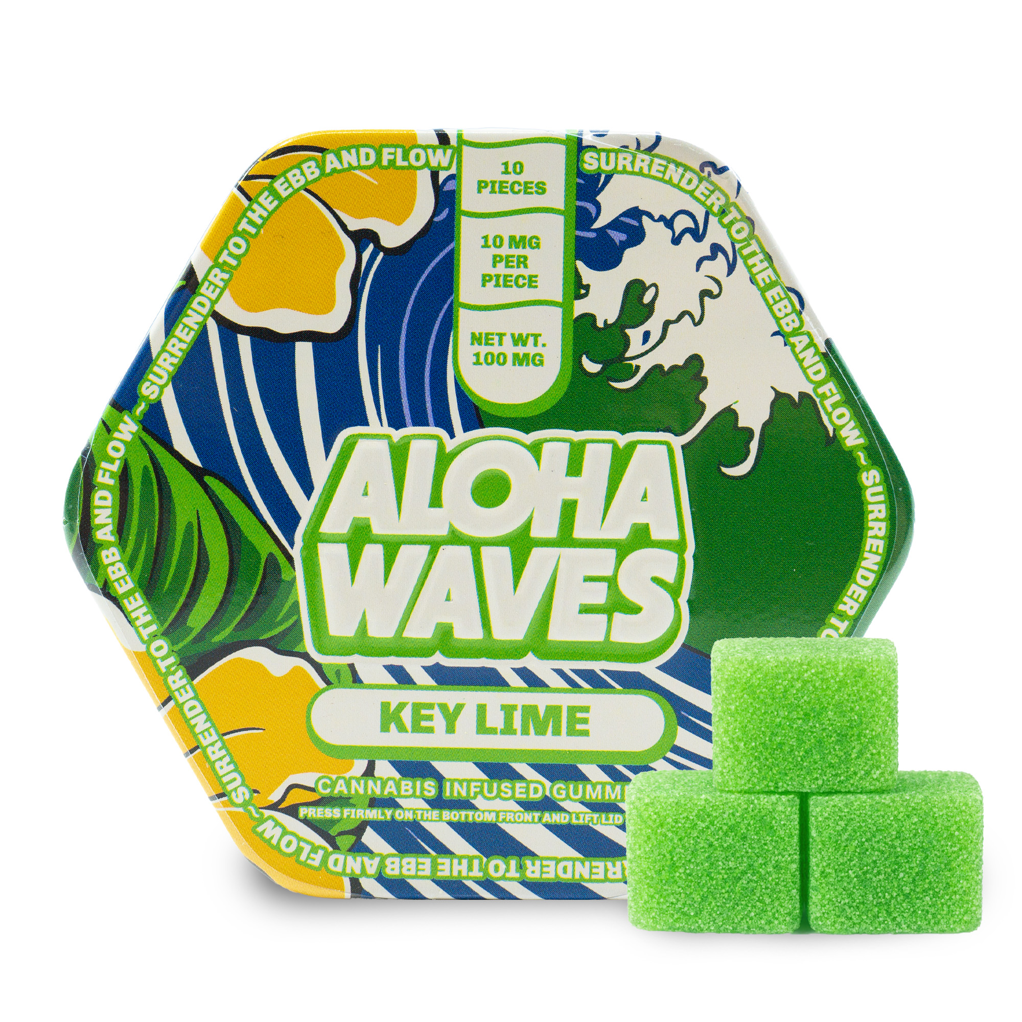 Gummies - Key Lime - 100mg THC