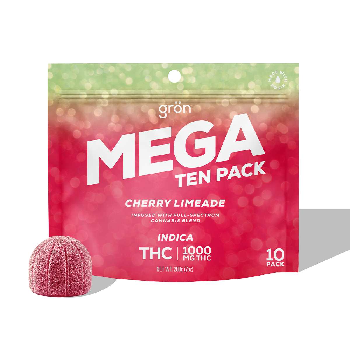 Cherry Limeade MEGA 10-Pack - THC - Indica (1000mg)