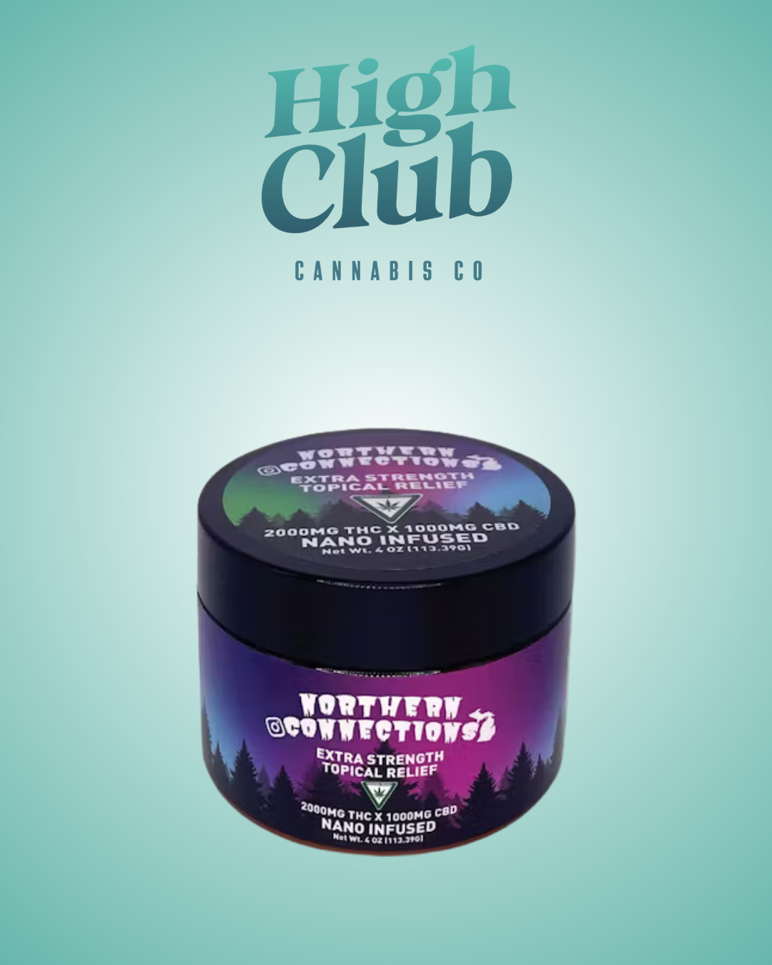 Extra Strength Topical Rub THC x CBD