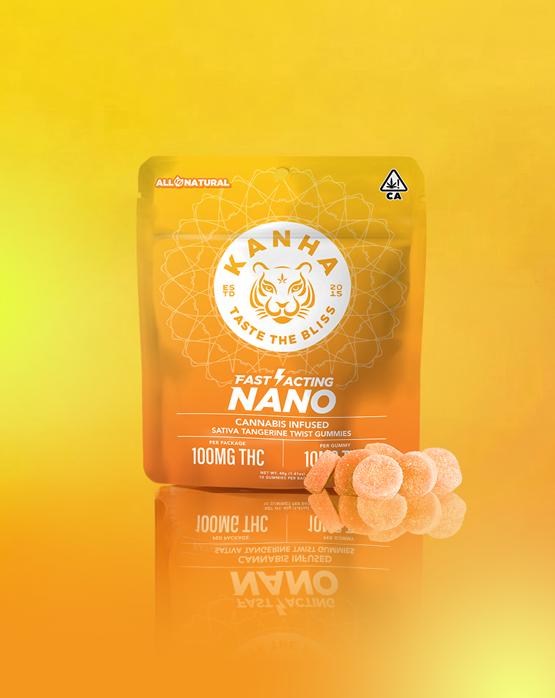 Tangerine Twist Nano Gummies 10-pack