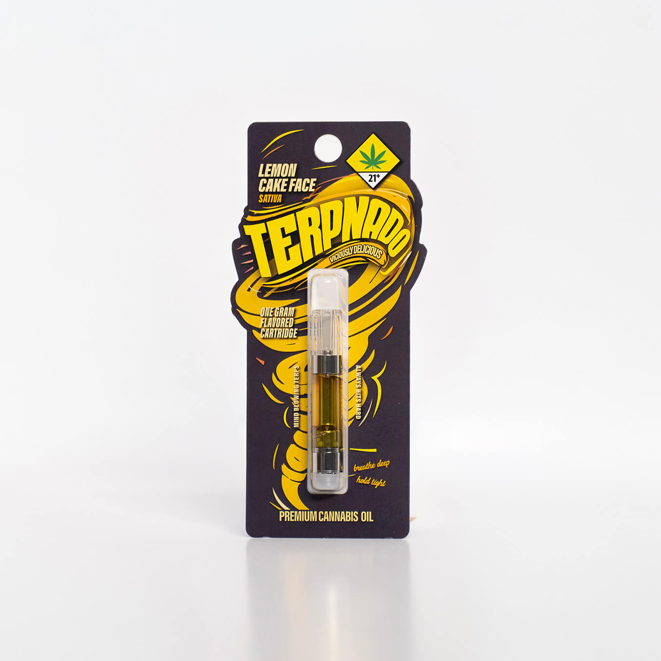 Terpnado Lemon Cake Face (Sativa) 1g Cartridge