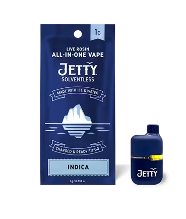 Jetty |  Laundry Day | Solventless Live Rosin Vape 1G