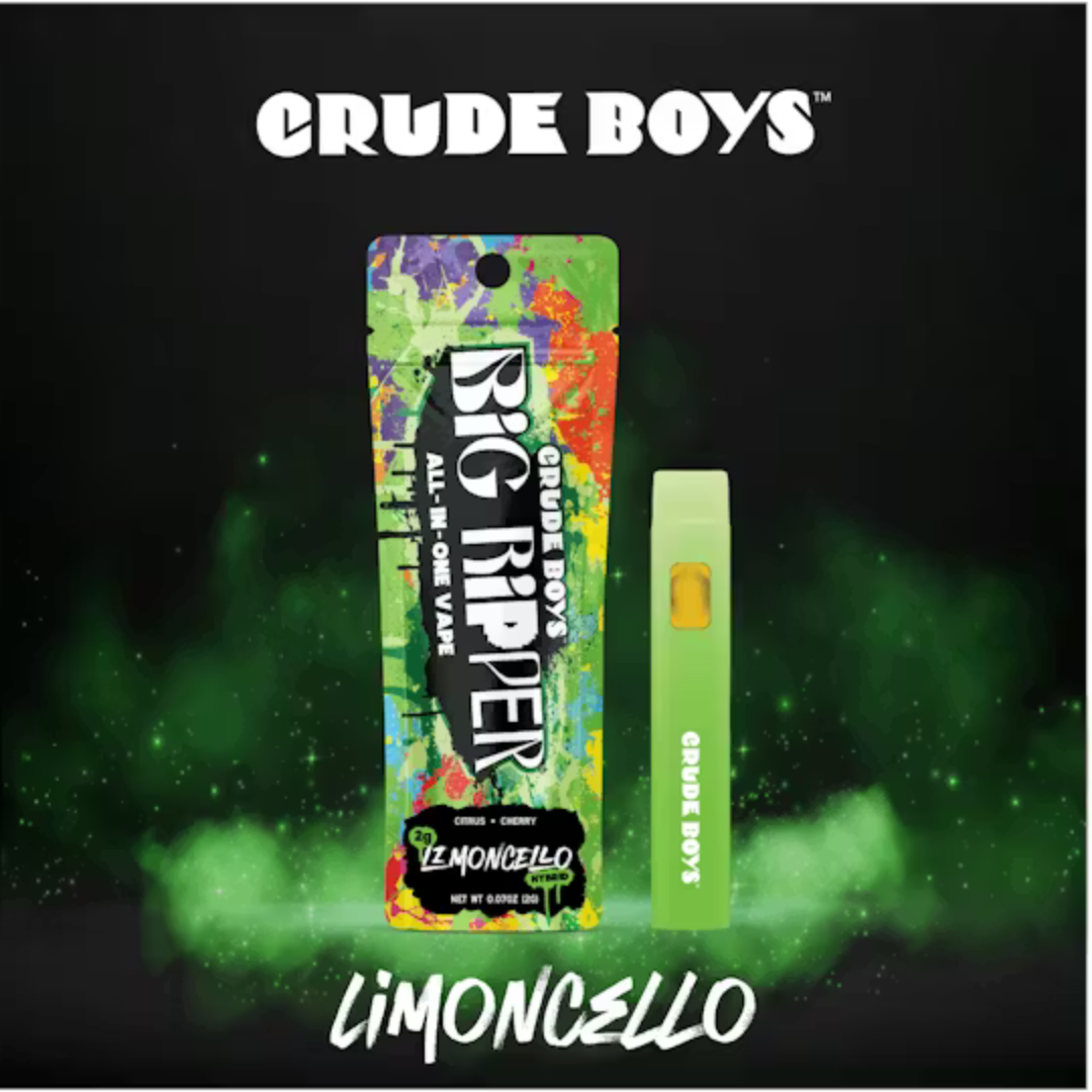 Crude Boys - 2G Disposable - Limoncello
