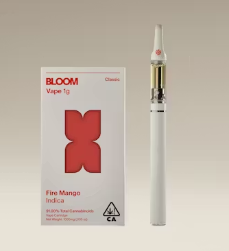Bloom Classic | Fire Mango | 1g Cart | Indica