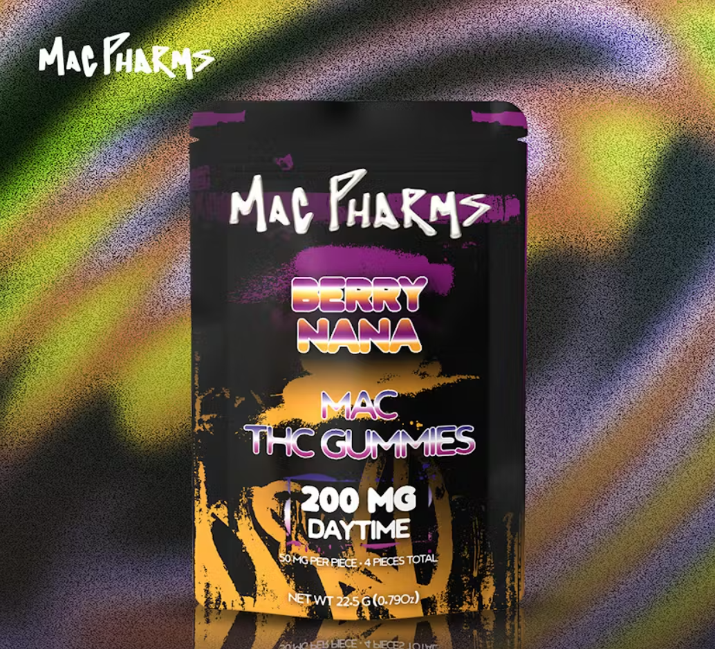 4 x 50mg Gummies | Berry Nana