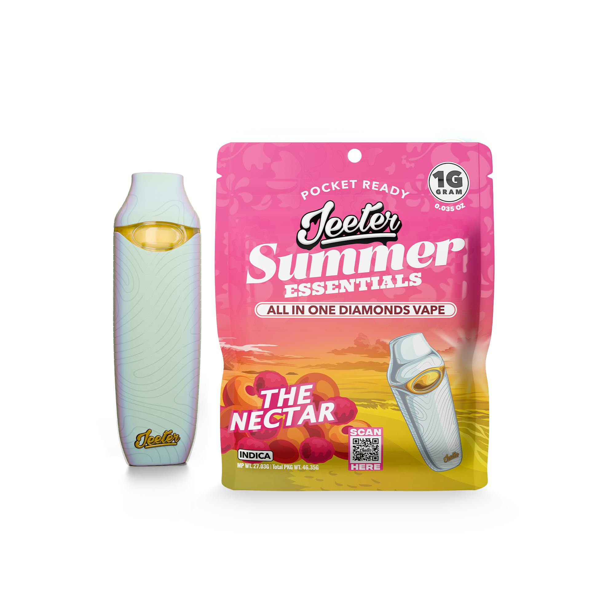Jeeter - The Nectar Premium Diamonds Disposable Vape - 1g