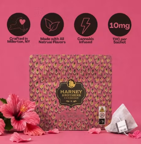 Harney Brothers Hibiscus Teas Sachets 5pk