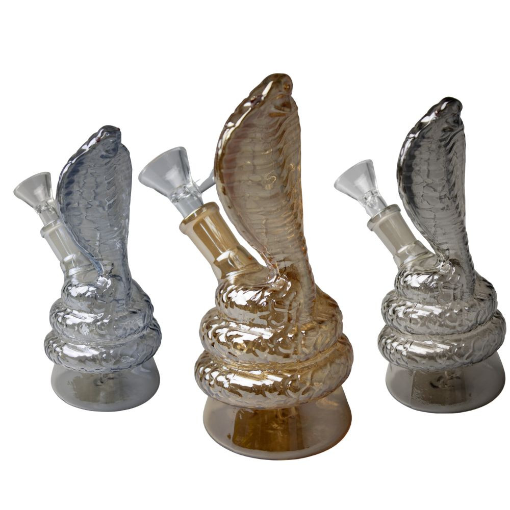 Bong ~ 6.5" Mini Iridescent Cobra Rig