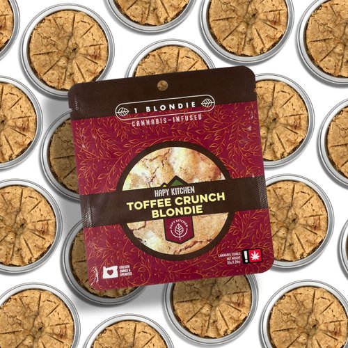 Toffee Crunch Blondie | 100mg