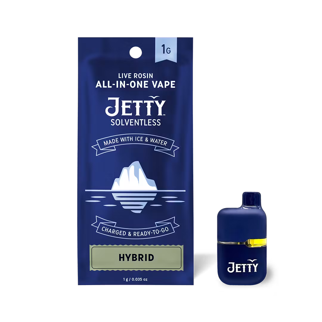 JETTY - PAPAYA STARDUST - ROSIN MINI TANK - 1G AIO - HYBRID