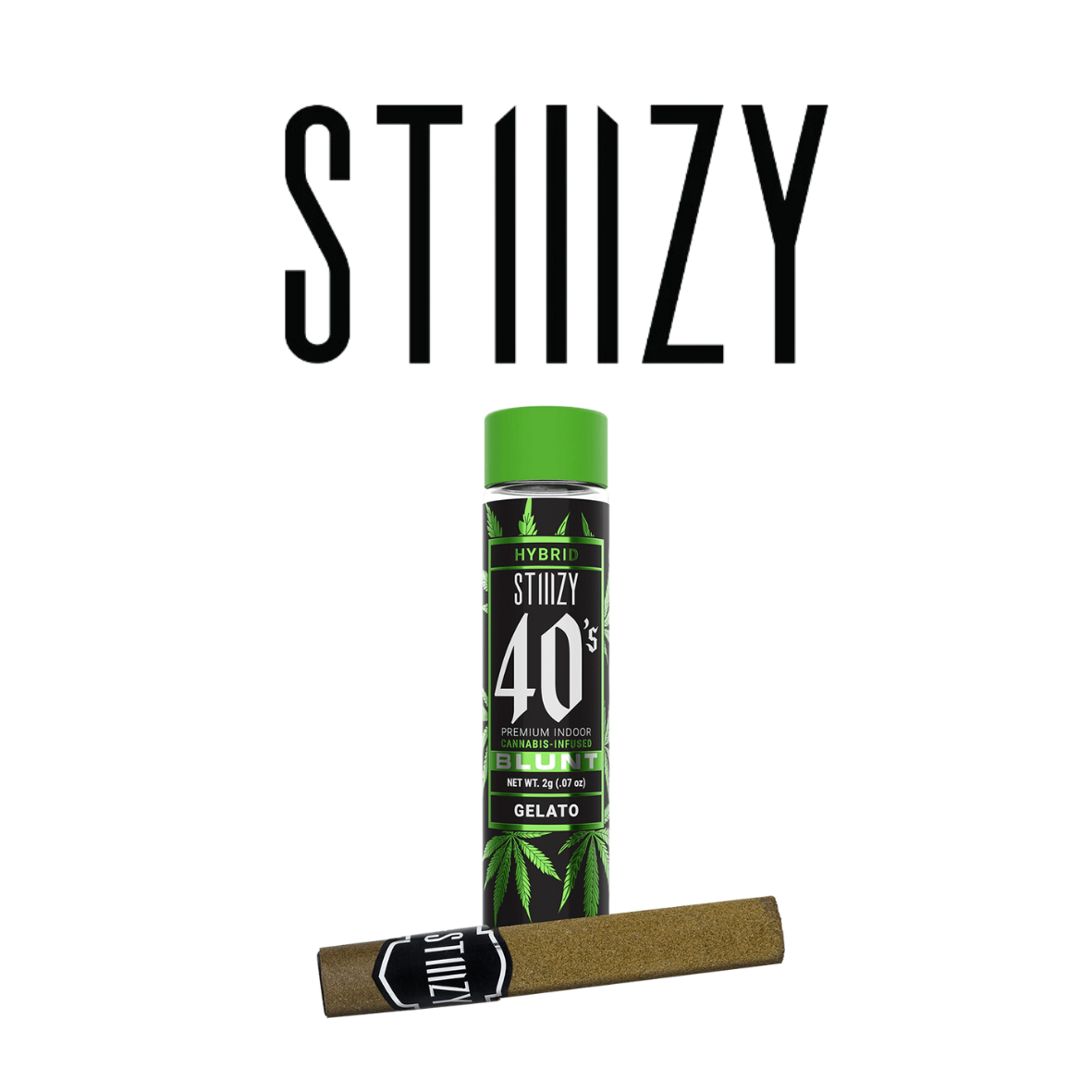 STIIIZY 40's Infused Blunt Hybrid Gelato