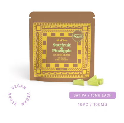 Starfruit and Pineapple | Live Rosin Soft Lozenges [10pk x 10mg]