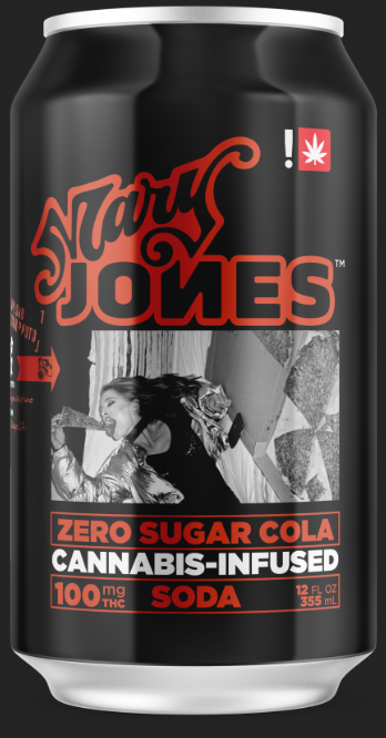 Mary Jone's - Cola Zero Sugar - 100mg Soda