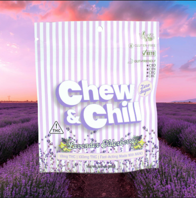Chew and Chill | 100mg | Lavender Elderberry