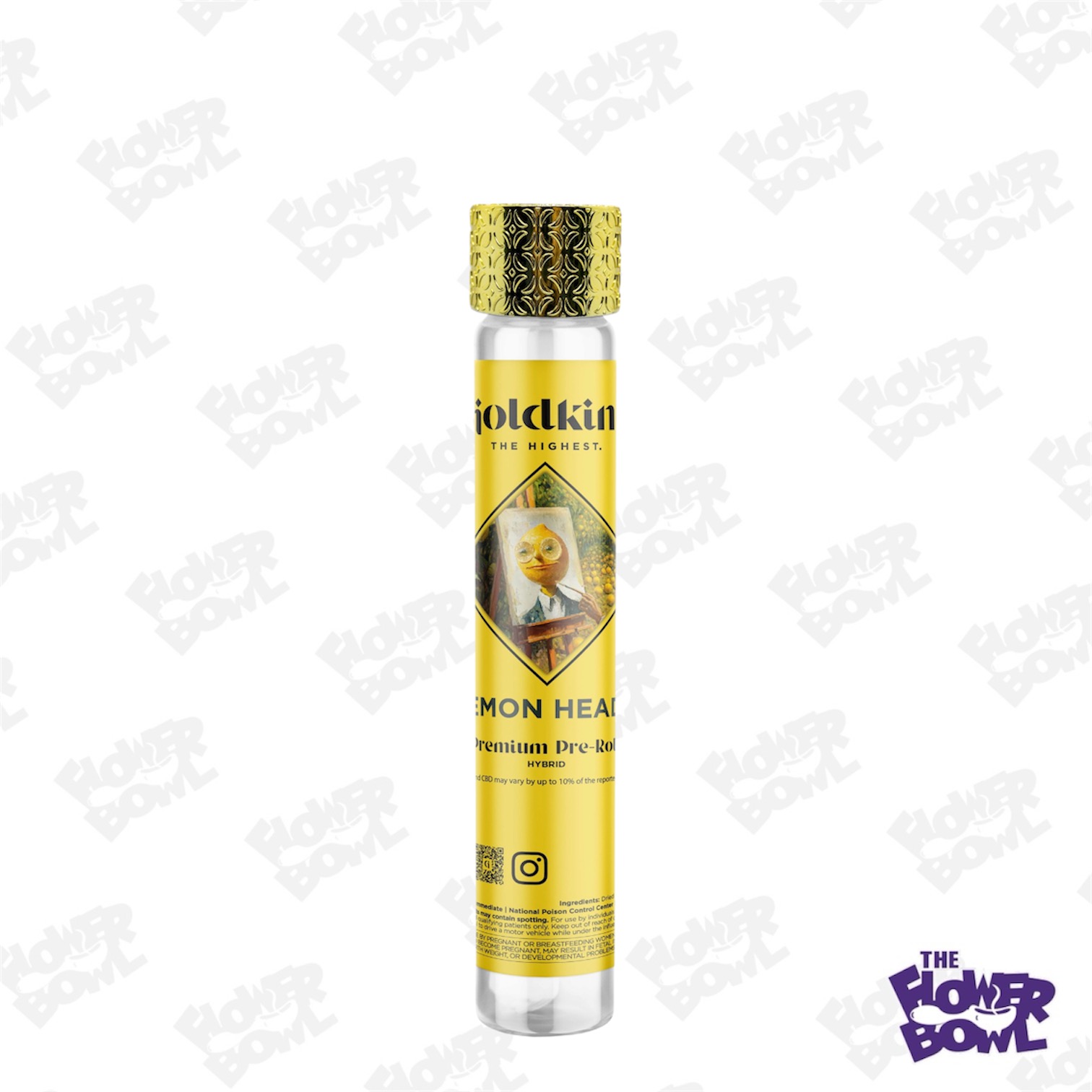 Goldkine: Lemon Headz 1G Preroll