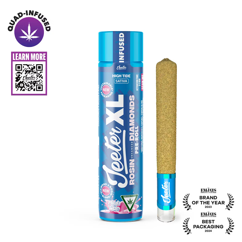 Jeeter | High Tide | XL Quad-Infused Pre-Roll 2G