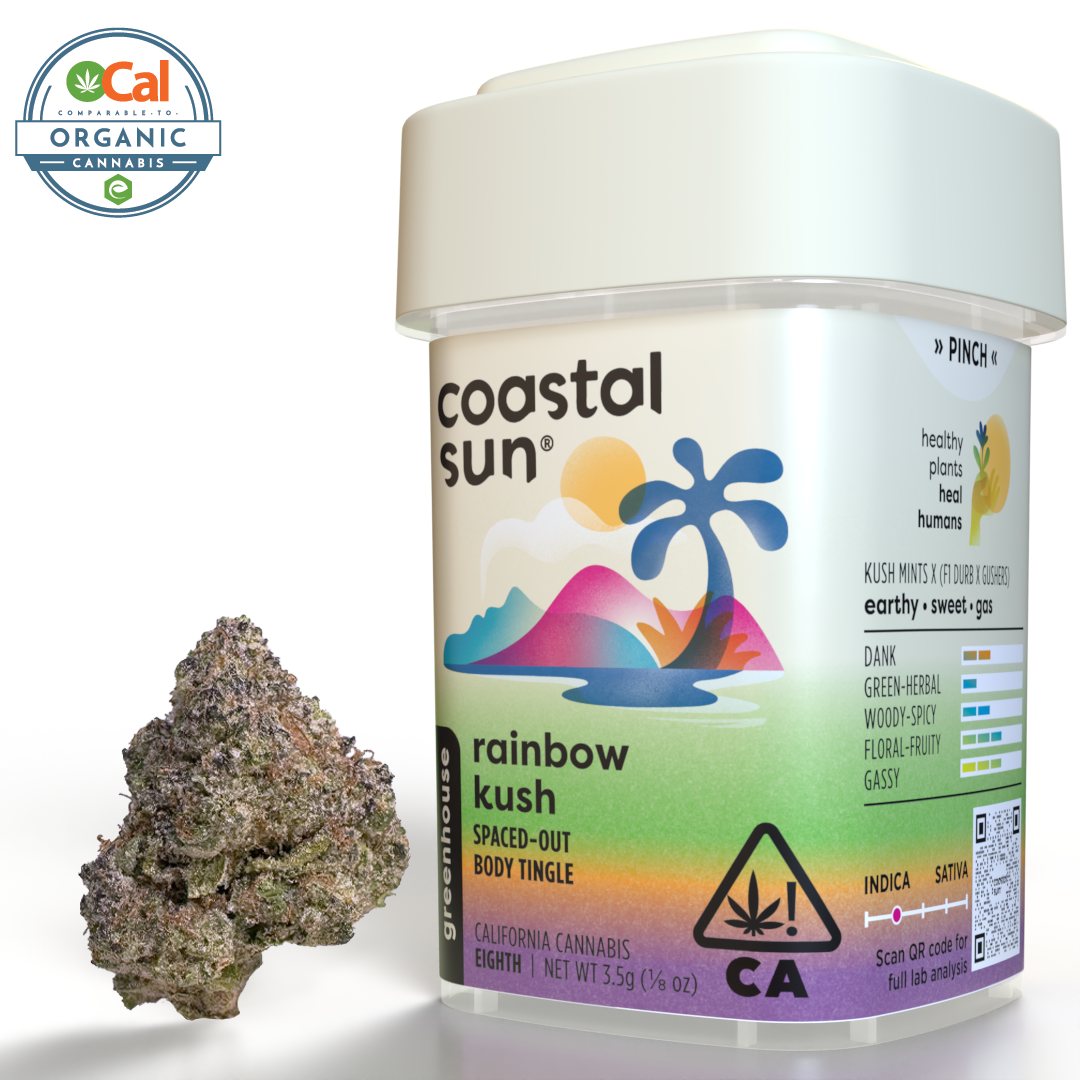 Coastal Sun Cannabis: Rainbow Kush