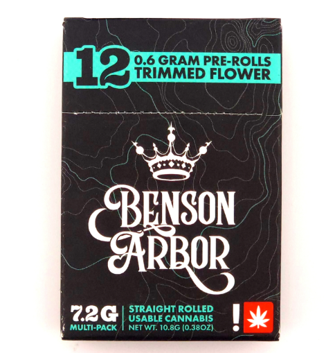 12pk Jet Fighter + Alpine OG - Preroll Pack - Benson Arbor