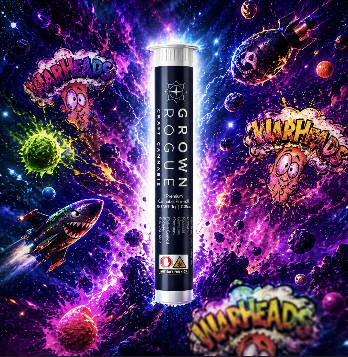 Galactic Warheadz Pre-roll | 1G