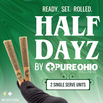 Double Stuffed Raw Pre Roll (0.5g/2Pk)
