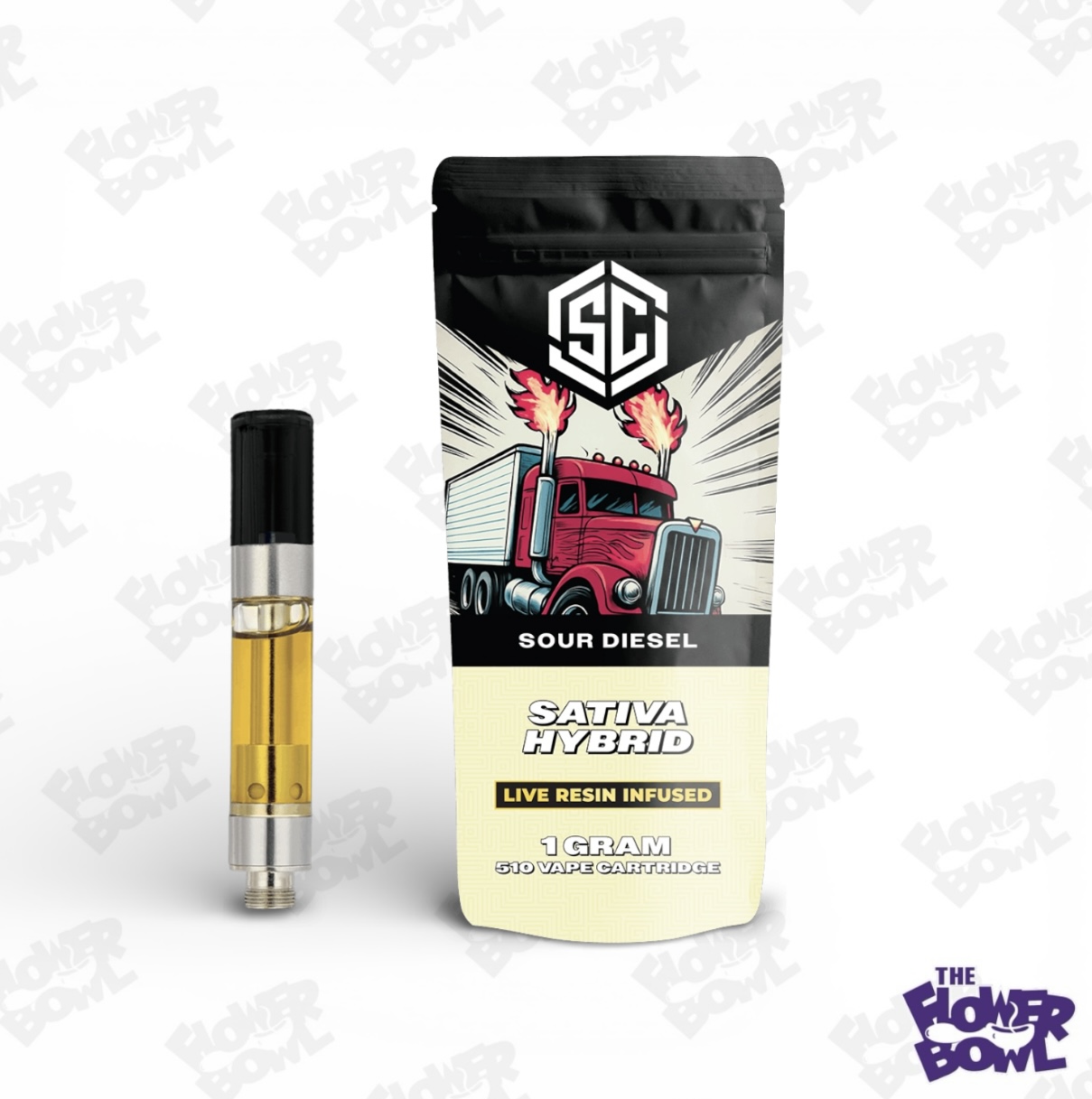 Sour D 1G Live Resin Cart