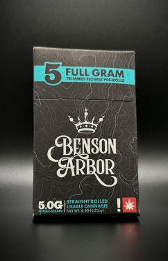 Benson Arbor | Chem Fuego #15 | 1g 5 Pack Pre-Rolls