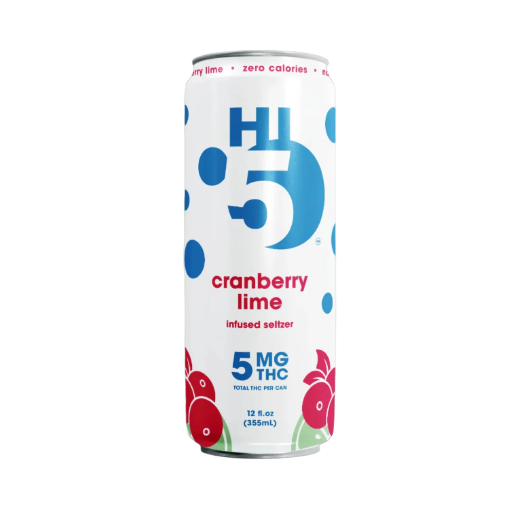 Hi5 - Cranberry Lime - 5mg - THC Seltzer