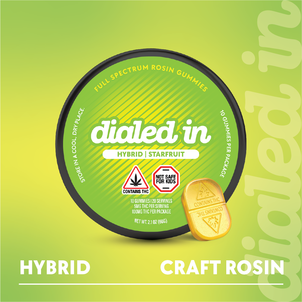 Starfruit | Rosin Gummies 100mg - Thrive