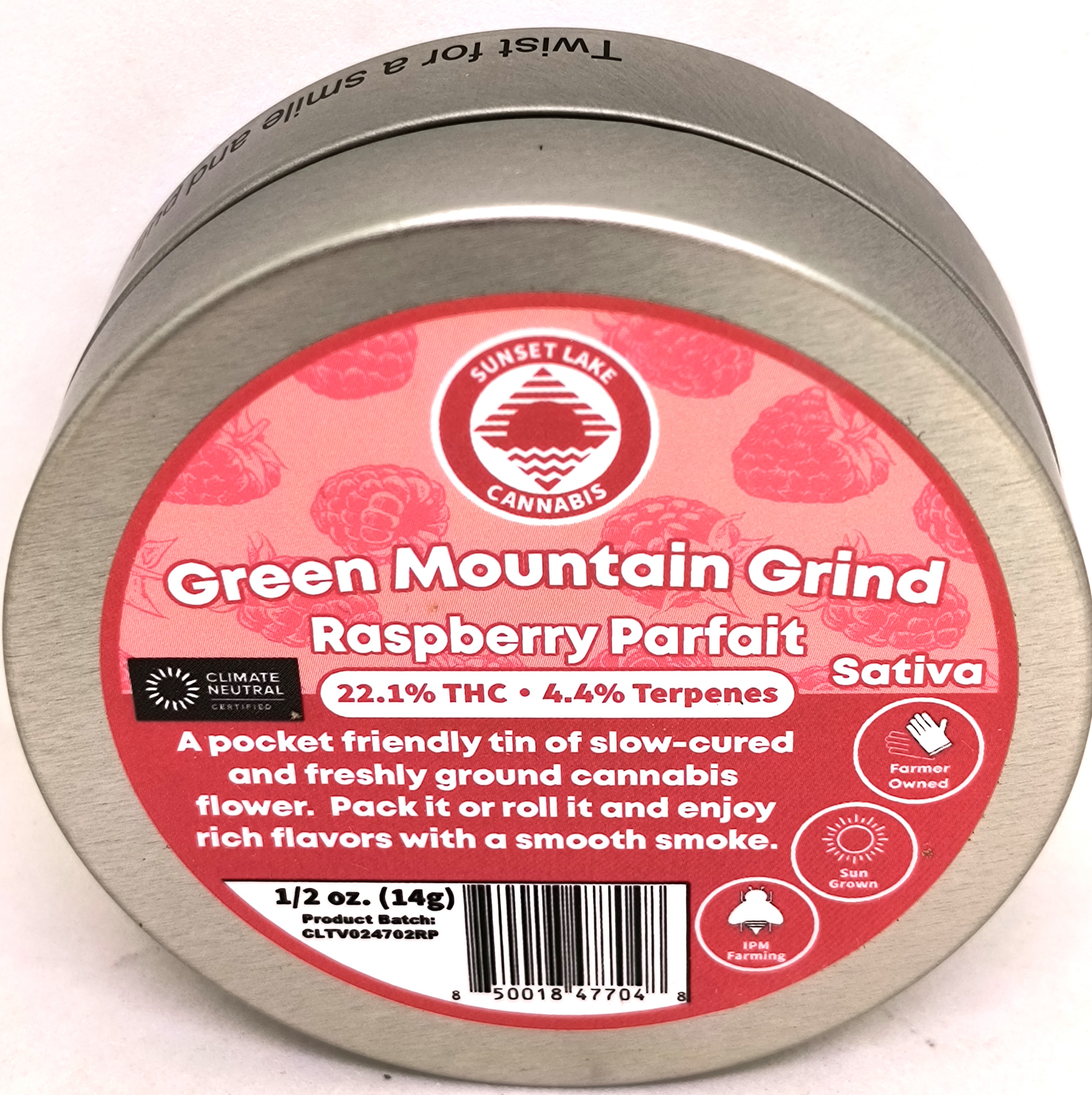 Raspberry Parfait PreGround Flower | Sunset Lake