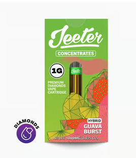 Jeeter Guava Burst Hybrid Liquid Diamond Vape Cart