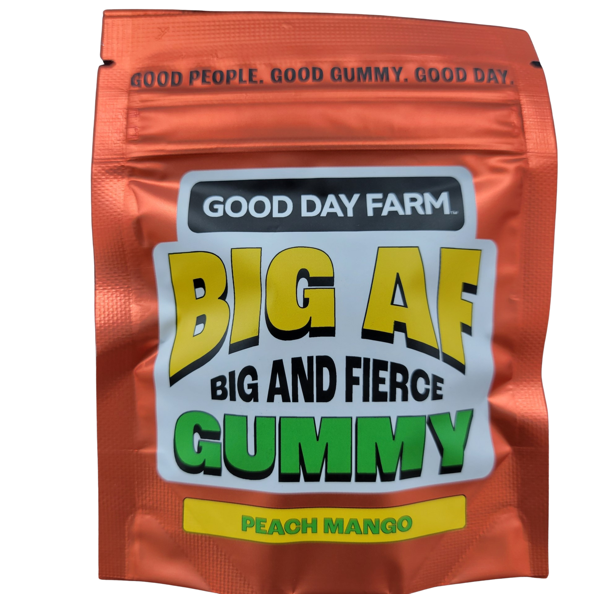 BIG AF Peach Mango Multi-Dose Gummy - Hybrid - 100mg