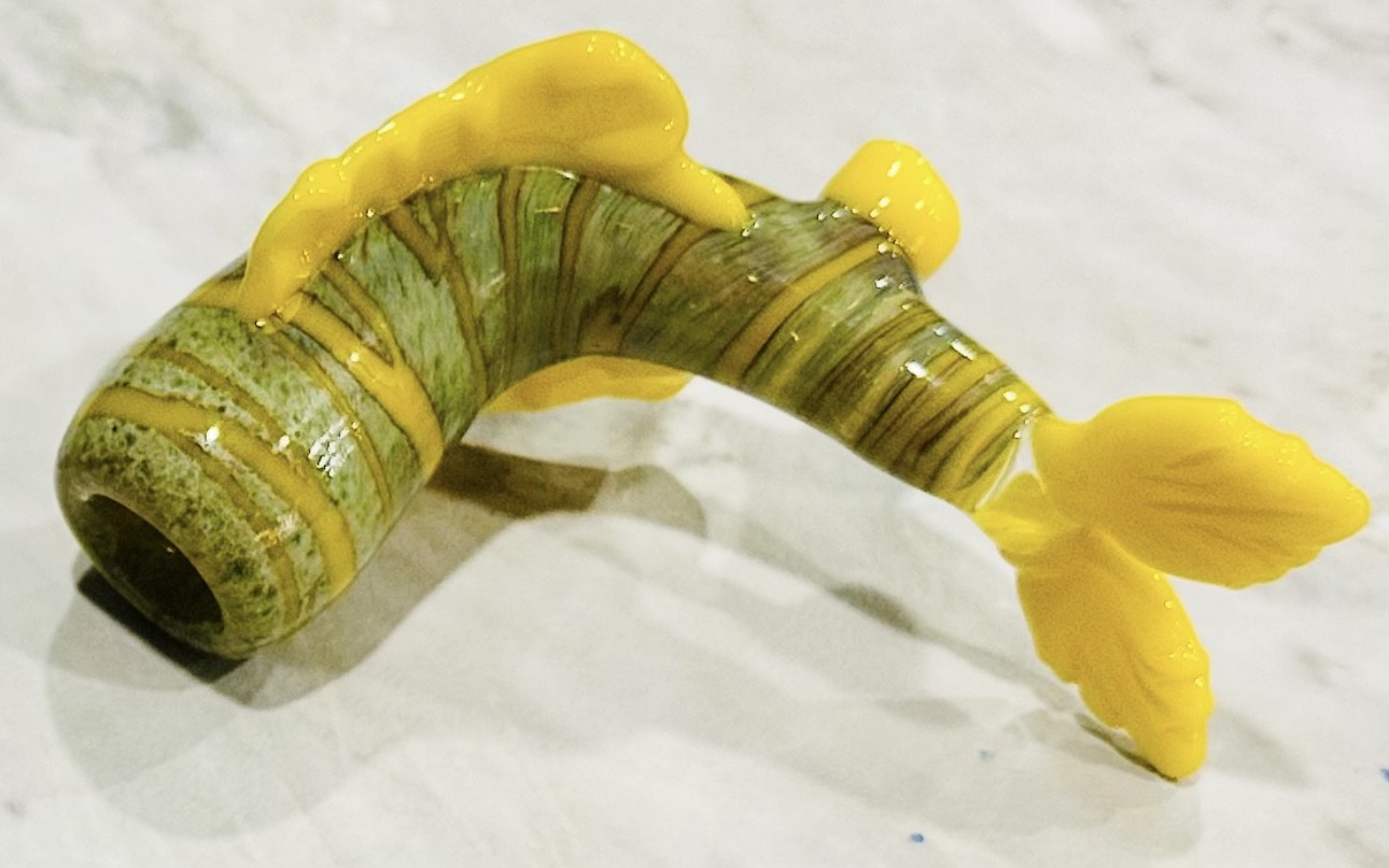 Bowl Frits Canary Yellow Accents