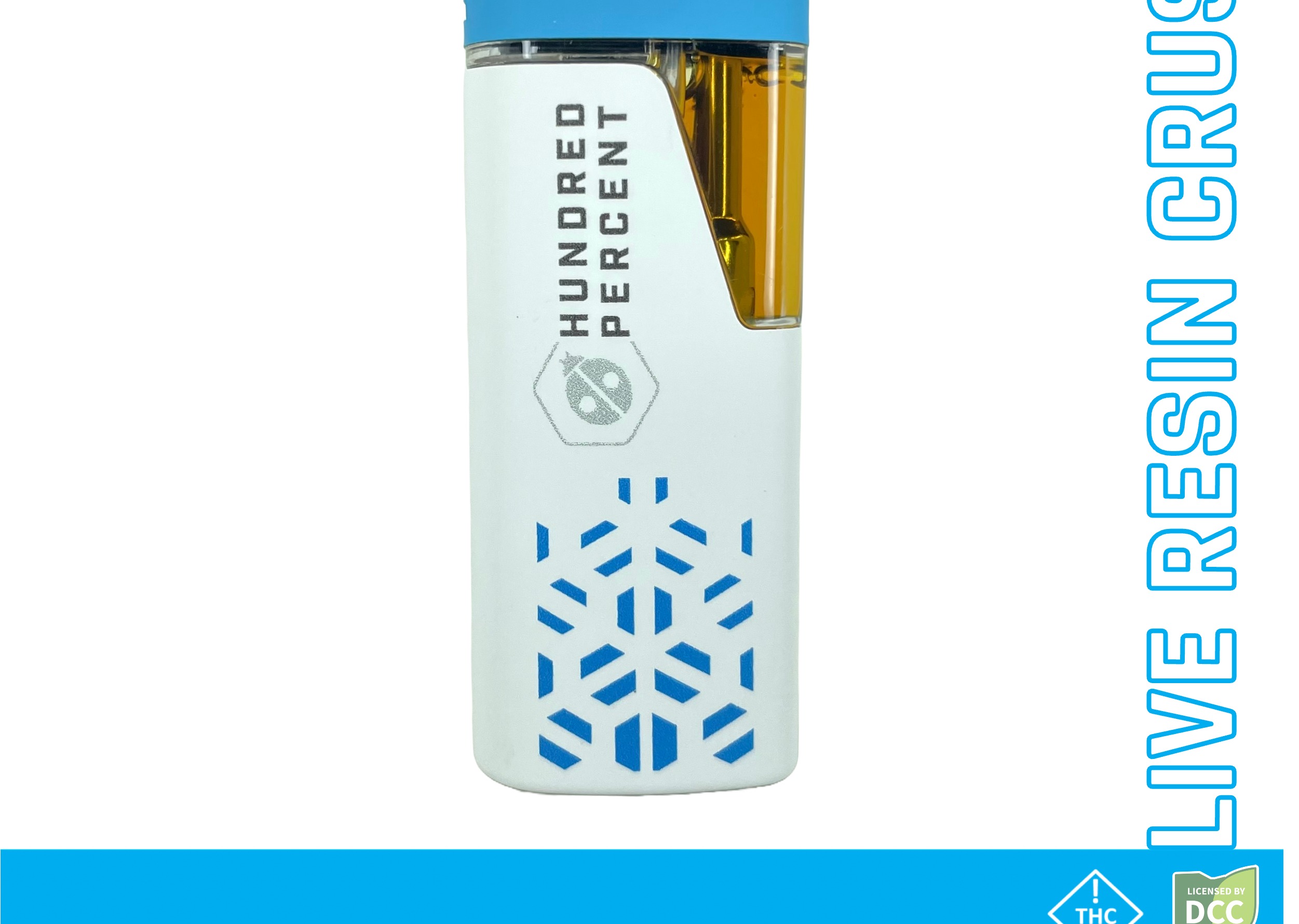 Hundred Percent Labs | Moon Beam | .5g Live Rosin Disposable