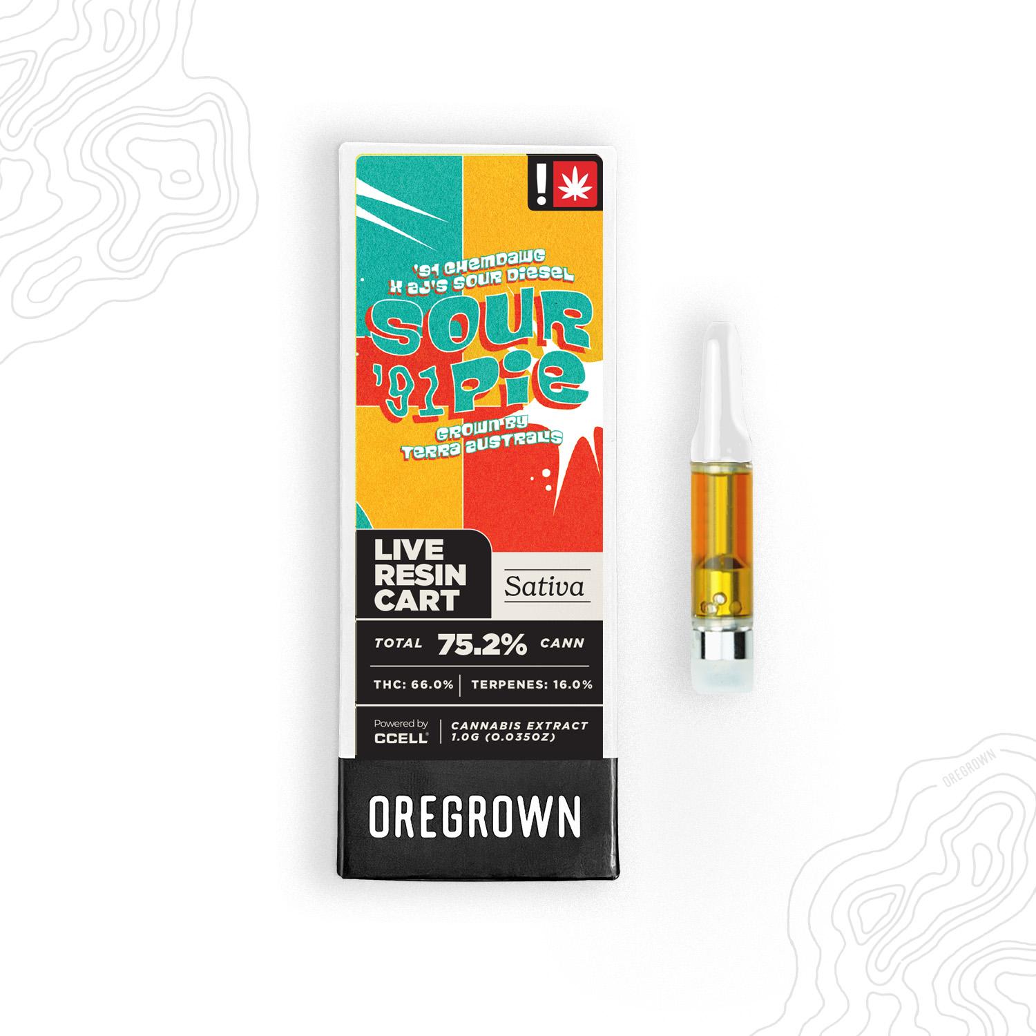 Sour 91 Pie | Live Resin 510 | 1g