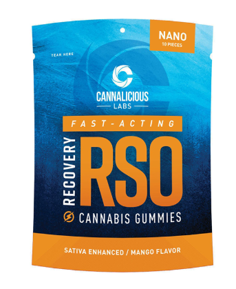 Cannalicious - RSO Recovery Mango - 200mg