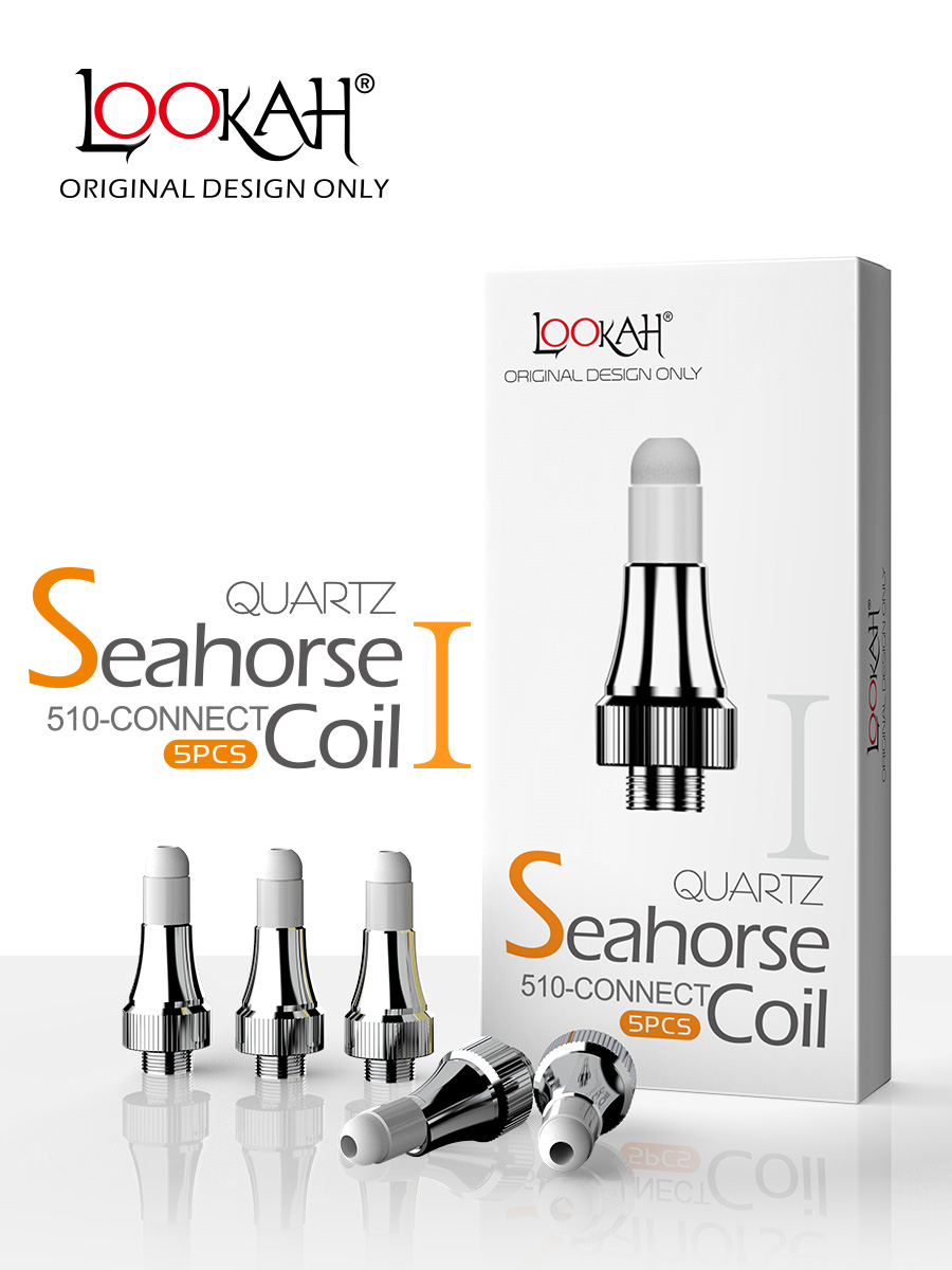Lookah Seahorse Pro Quartz Coil, 5pk