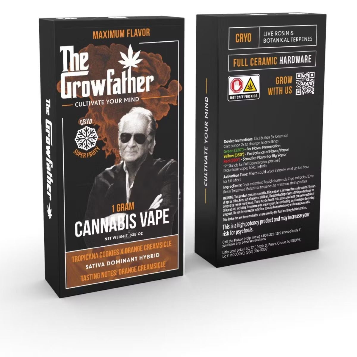 Tropical Cookies x Orange Cream | Live Rosin Disposable