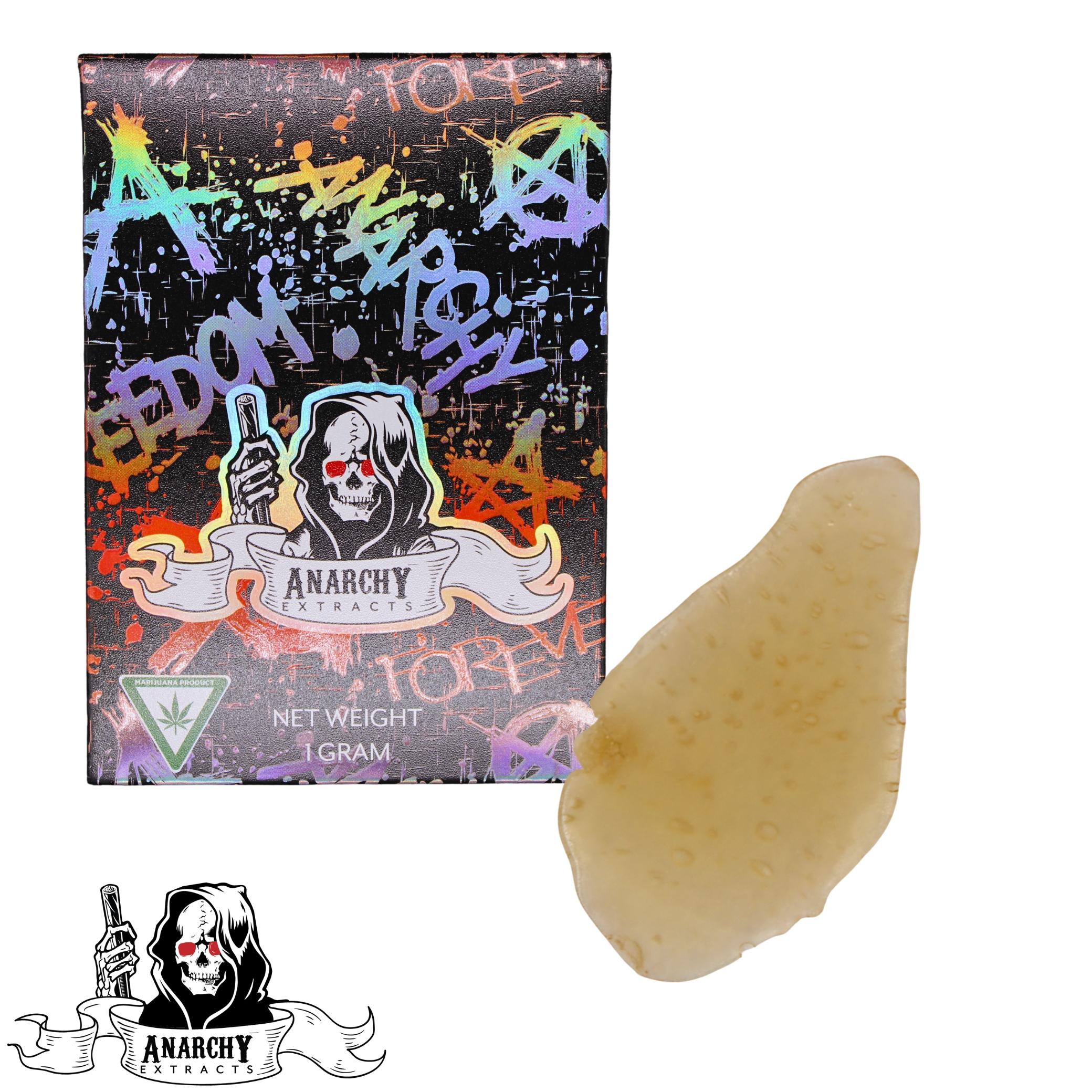 Anarchy | 1g Shatter | Purple Push Pop
