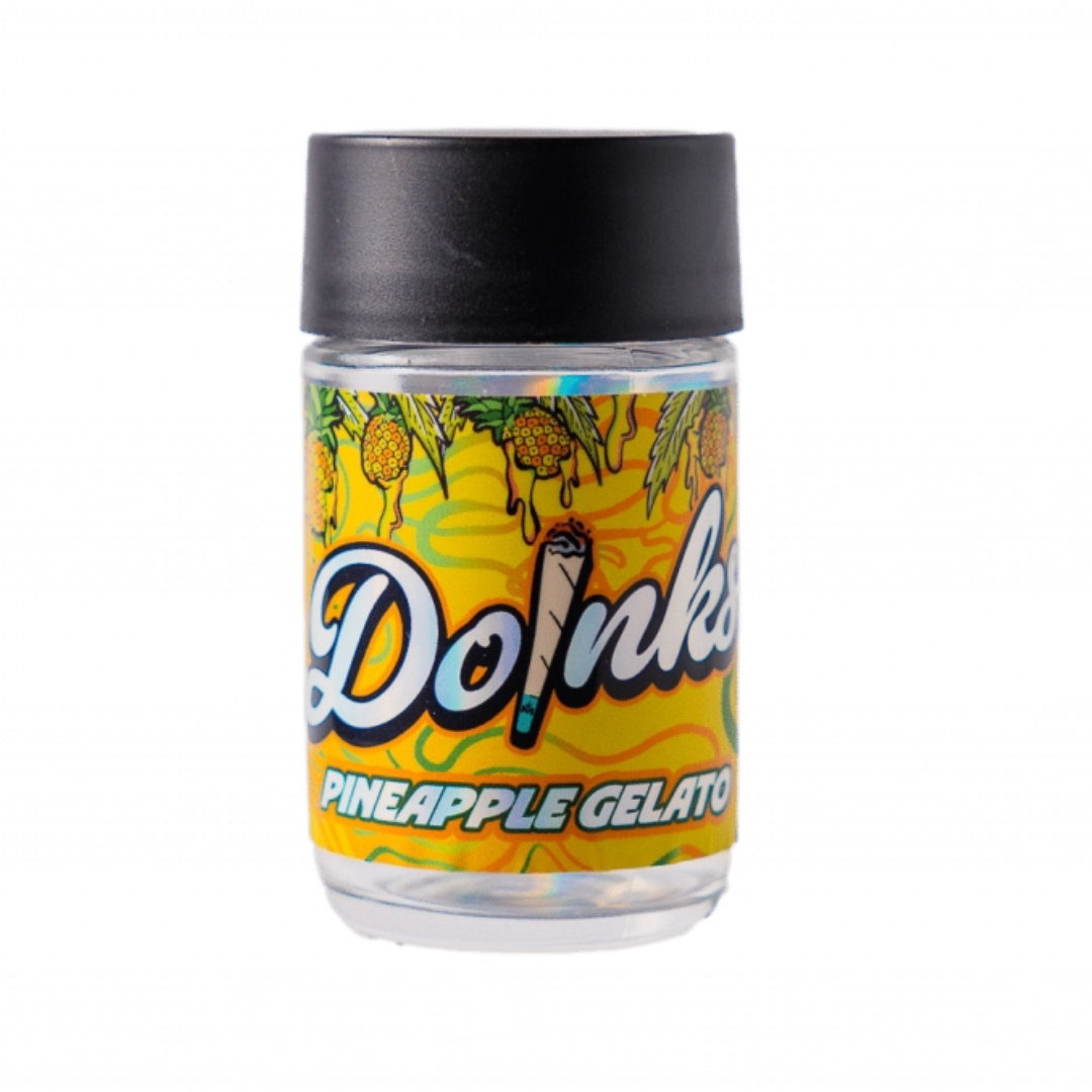Doinks Pineapple Gelato .5g Infused Preroll 4pk