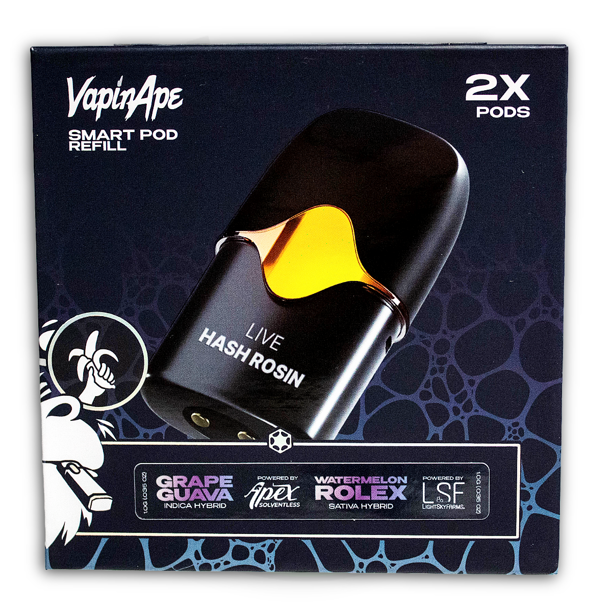 Grape Guava (I) + Watermelon Rolex (S) x | 2 Pack Rosin Pods