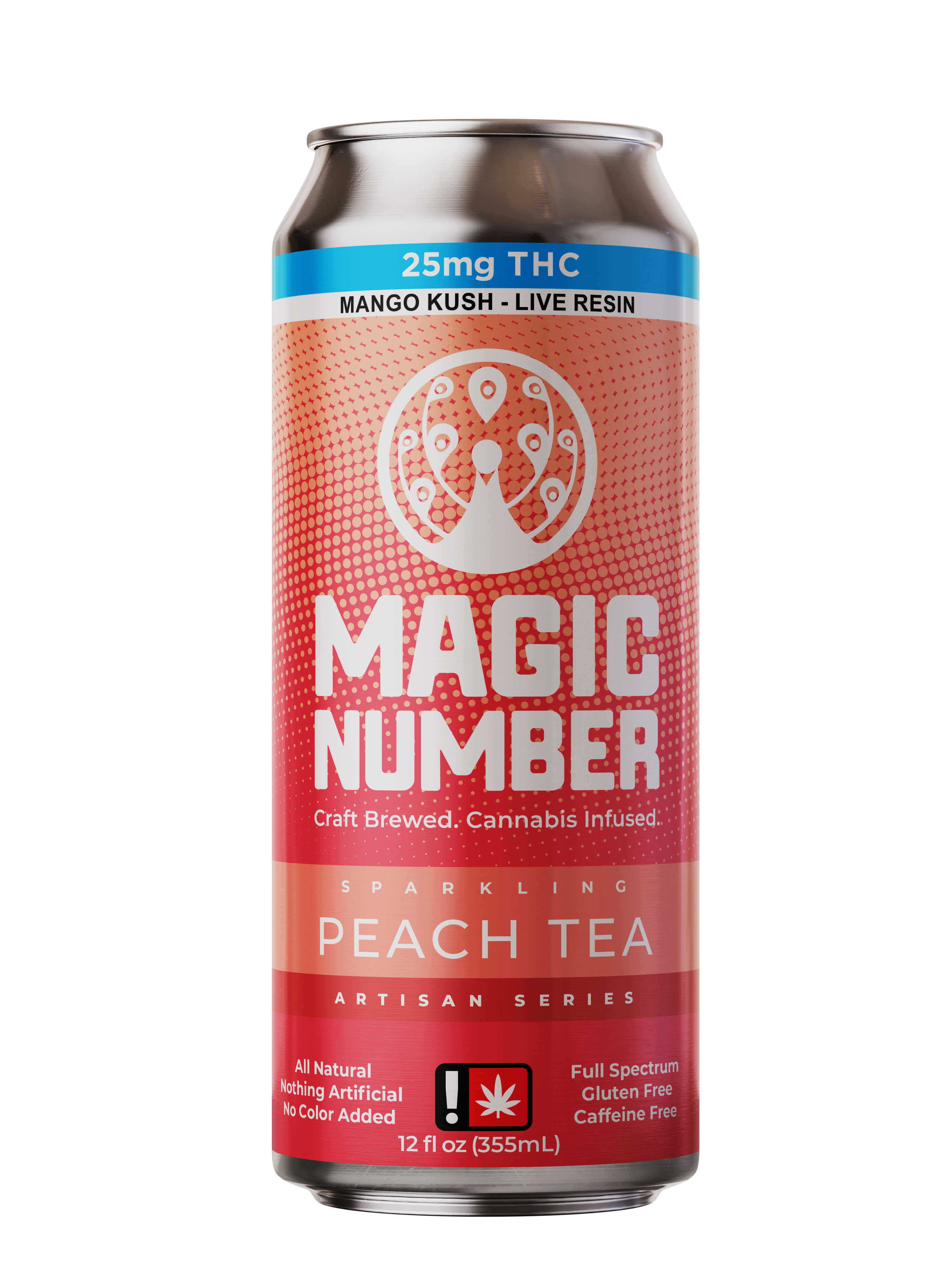 Sparkling Peach Tea | 25mg Live Resin